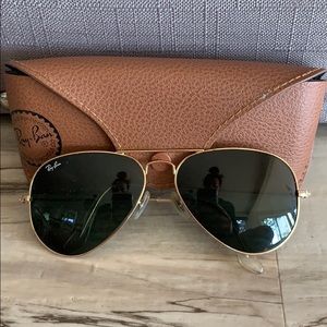 Ray Ban Aviator Sunglasses 55